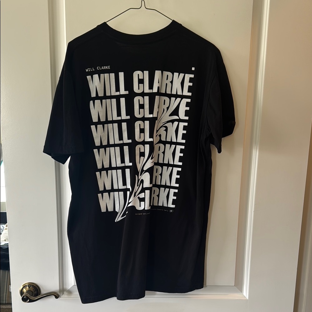 Will Clarke Black T-Shirt